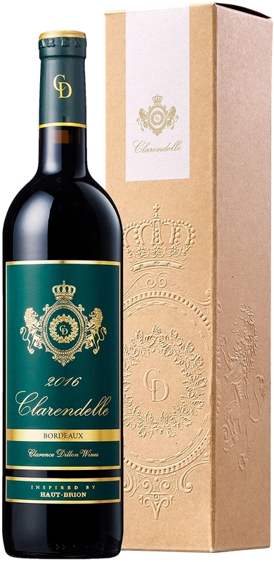 Clarendelle Bordeaux Red w prezentowym pudełku