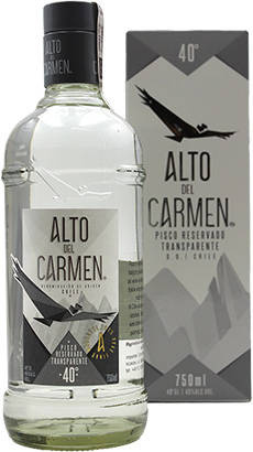Pisco Alto Del Carmen Reservado Transparente