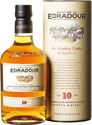 Edradour 10 Years Old Highland Single Malt Scotch Whisky