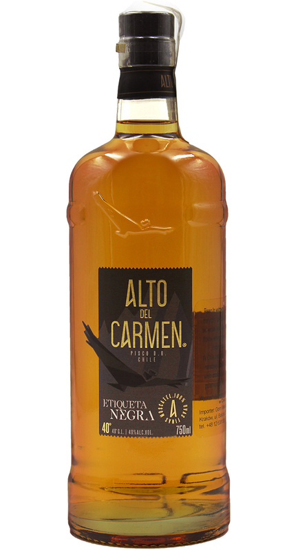 Pisco Alto del Carmen Etiqueta Negra