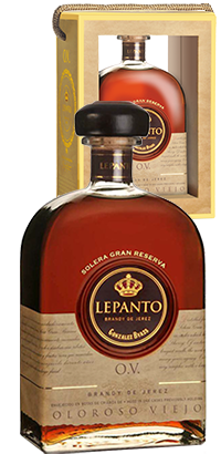 Lepanto Brandy de Jerez Oloroso Viejo Solera Gran Reserva