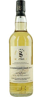 Cameronbridge 2012 12 YO 100 Proof Edition #1 Single Grain Scotch Whisky