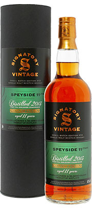 Speyside 2013 11 YO Small Batch Edition # 13 Single Malt Scotch Whisky