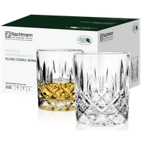  Kryształowe 4 szklanki do whisky - kolekcja Klubu Domu Wina