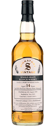 Port Dundas 2008 14 YO Single Grain Scotch Whisky