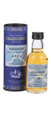 Edradour 12 YO Caledonia Highland Single Malt Scotch Whisky 0,05l