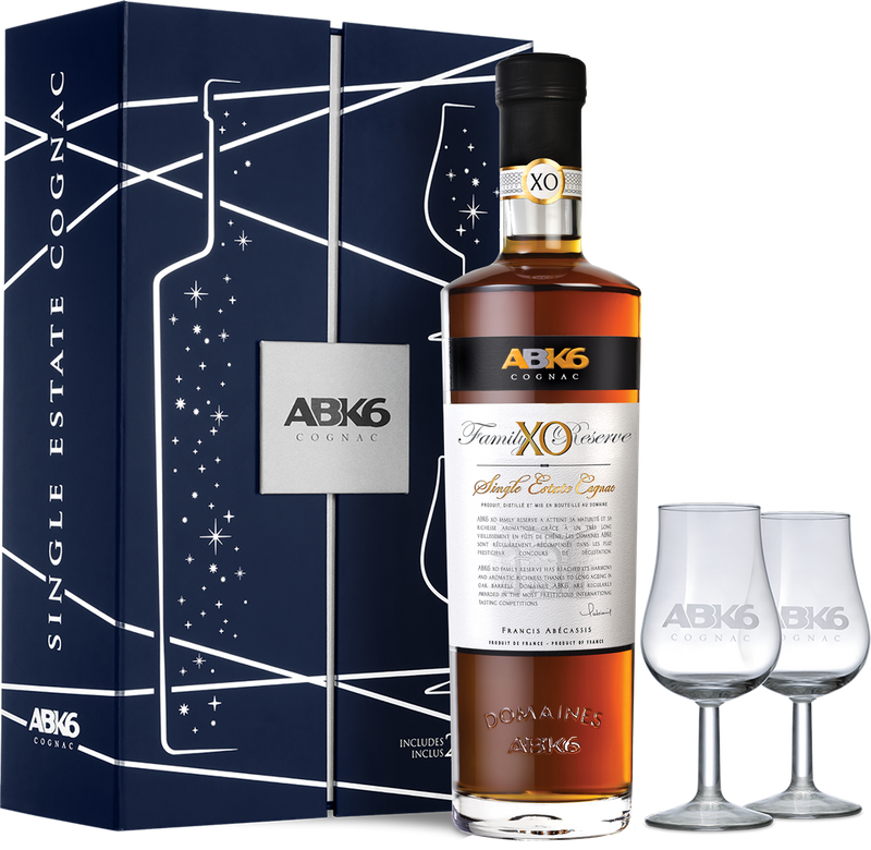 Świąteczny zestaw ABK6 Family Reserve Single Estate z kieliszkami