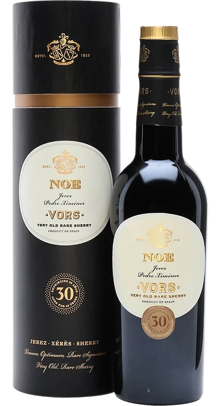 Sherry Noé Pedro Ximénez VORS 30 YO w tubie