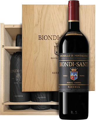 Biondi-Santi Riserva Vertical Collection 1998, 2008, 2016