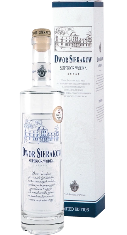 Dwór Sieraków Superior 0,5 l w pudełku