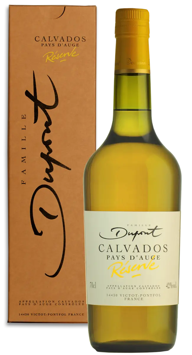 Famille Dupont Calvados Réserve w pudełku