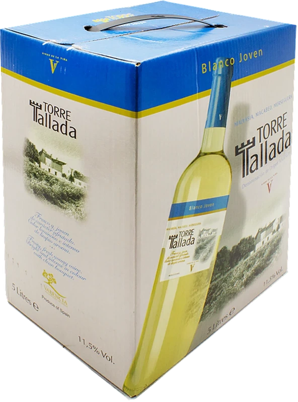 Torre Tallada BIB 5l Blanco